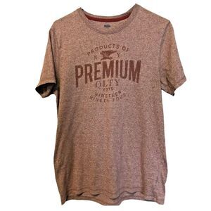 Old Navy‎ Mens Short Sleeve T Shirt Size M Heathered Blush Pink